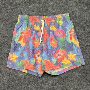 Chubbies Floral‎ Multicolor Swim Shorts Men's Medium M 5" Inseam USA